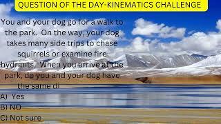 A Level Physics and AP Physics  | Question of the Day | Kinematics Challenge | 05