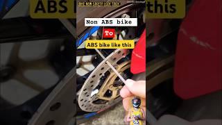 Bike New safety lock trick| antilock bike abs 2025