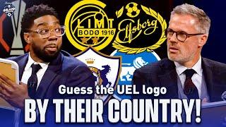 Micah Richards vs Jamie Carragher in CHAOTIC UEL club quiz! | UCL Today | CBS Sports