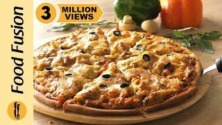 Chicken Fajita Thin Crust Pizza Recipe By Food Fusion