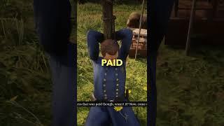 That's Why You Should Help This Lawman - Red Dead Redemption 2 #shorts