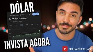 DÓLAR R$ 6,00 - POR QUE VOCÊ DEVE INVESTIR EM DÓLAR? COMO INVESTIR EM DÓLAR COM POUCO DINHEIRO?