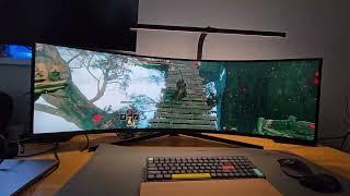 Elden Ring on a 49 inch ultrawide monitor with Flawless Widescreen