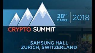 Utrust CIO Filipe Castro Presents at Crypto Summit 2018 in Zurich