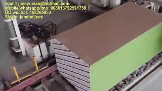 gypsum board production line  paper faced plaster board gypsum plasterboard machine line