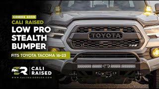 Cali Raised LED Toyota Tacoma Stealth Low Profile Bumper | Coming Soon