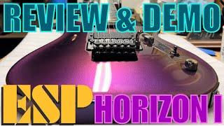 Guitar Review & Demo: ESP Horizon I