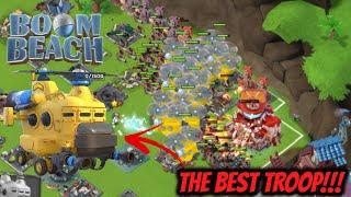 Using All HEAVY CHOPPA'S Against High Lvl Player Bases!! | Boom Beach