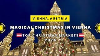 Most Popular Christmas Markets of Vienna, Austria (2024)