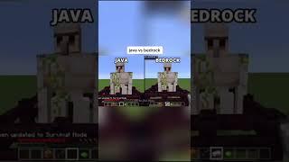 Minecraft Java vs Bedrock