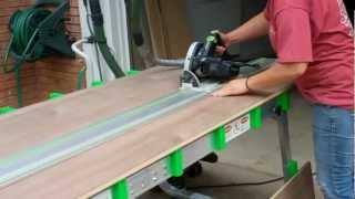 Kreg's Custom Carpentry ts55 parallel Guides Benchmark