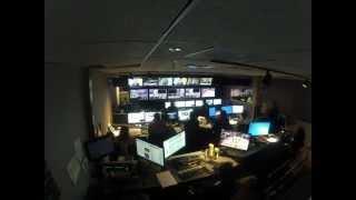 Timelapse of TV Control Room