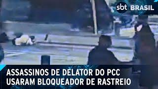 Carro usado em assassinato de delator do PCC tinha bloqueador de rastreador | SBT Brasil (14/11/24)