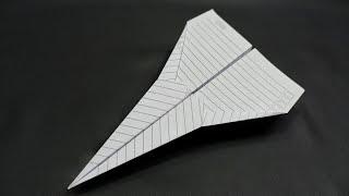 How to Make Paperplane from Notebook | Jet Fighter Paper plane | Paper Air Plane notebook