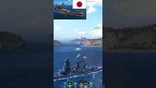 Nagato штурман года World of Warships #shorts