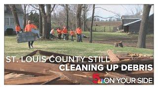St. Louis County, still clearing debris from March tornadoes, braces for more severe storms