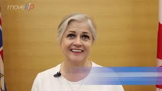 Welcome message from new MoveUP President Annette Toth