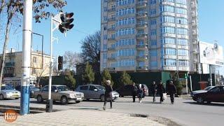 Прогулка по Худжанду, Гулистон рядом с Панджшанбе. Khujand walk in Gulistan. Tajikistan. Хуҷанд.