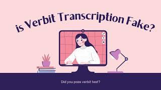 Verbit Transcription is Fake or Real | Transcription Jobs for beginners | Verbit Audio Test