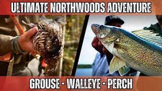 Ultimate Northwoods Adventure: Grouse Hunting & Fishing Lake Winnibigoshish for Perch & Walleye