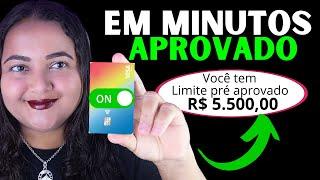 SEM BUROCRACIA! CARTÃO DE CREDITO QUE APROVA EM MINUTOS SEM ABRIR CONTA e SEM RENDA!