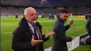 De Laurentiis shock  Nuovo VIDEO INEDITO dell'intervista Sky a Politano