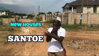 New Houses at Santoe in Accra Ghana || near East LEGON hills