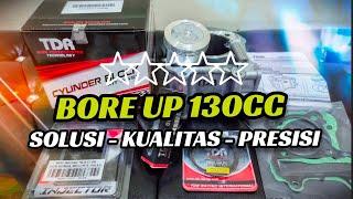 Bore Up Beat Fi ESP dan Scoopy Fi ESP 130cc Harian Touring Balap TDR Racing PRESISI  Detail Paket