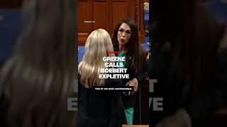 Marjorie Taylor Greene calls Lauren Boebert an expletive on House floor