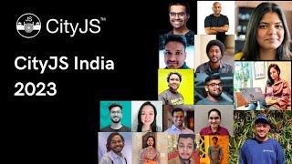 CITYJS INDIA 2023 - New Delhi