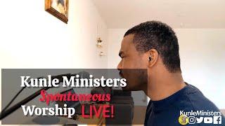 Kunle MInisters Spontaneous Live Sabbath Worship at Home Studio