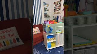 New IKEA Art Cart for Kids Storage | Organize with me #ikeakids #ikeahacks #ikea