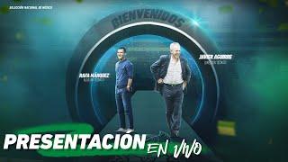 PRESENTACIÓN | JAVIER AGUIRRE Y RAFAEL MÁRQUEZ 