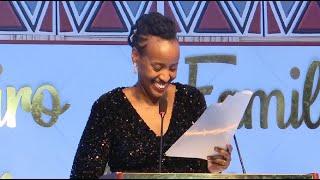 Natasha Museveni reads Dad's Runyankore speech at Itaramiro Cultural Show