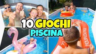 10 GIOCHI DIVERTENTI IN PISCINA per Bambini e Ragazzi