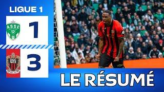 Saint-Etienne - Nice | 1-3 | Highlights | Ligue 1 2024-25 | saint etienne nice