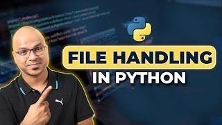 #65 Python Tutorial for Beginners | File handling