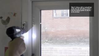 MAX6MUM SECURITY® Baby and Child Window-Safe™ Restrictor fitting instructions