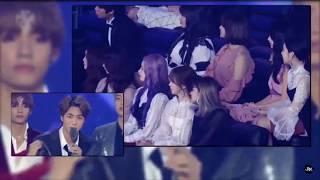 [방탄소년단/진] Twice excited reaction to BTS Jin at MGA 2018