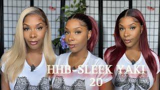 Wig Show & Tell | Outre Airtied 13x6 HD Lace Frontal Wig - HHB-Sleek Yaki 20