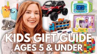 *KIDS* GIFT GUIDE 2024 - TOYS FOR KIDS 5 & UNDER?! | Christmas Gift Ideas 2024 | Boys & Girls Gifts