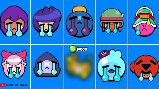 All Sad Pins in Brawl Stars (2024)