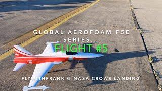 Aerofoam F5E Flight #5