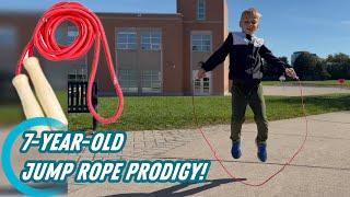 7-Year-Old Jump Rope Prodigy! Learn His Fast & Easy Jump Rope Tips!