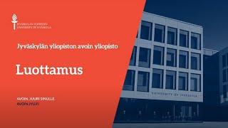 JYU avoin yliopisto: Luottamus