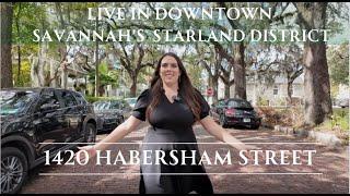 1420 Habersham Street in Savannah, GA's Starland/Streetcar District is for sale!