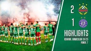 Highlights: SK Rapid - FK Austria