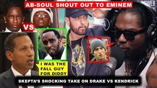 TDE Ab-Soul Gives Eminem A Shout Out, I Was Diddy’s Fall Guy: Shyne, Young Thug vs Gunna, Skepta