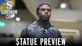 Black Panther Premium Format Figure Preview | Sideshow Con SDCC 2022