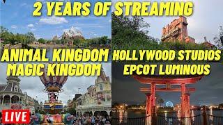  LIVE: 12 hours 4 parks and 2 years of Daily streaming here at Walt Disney World  10/30/2024